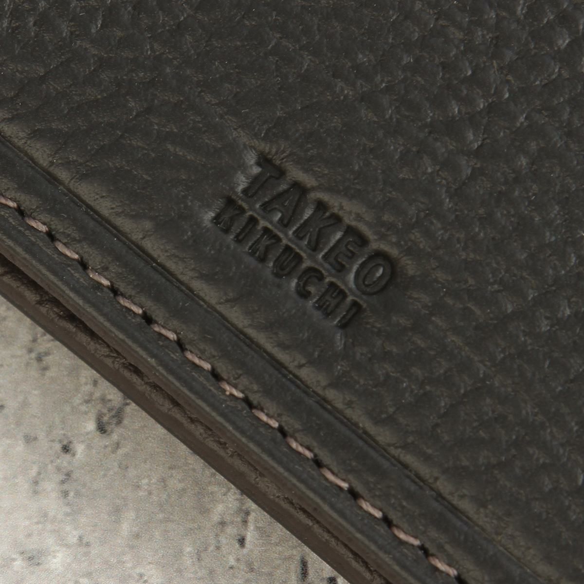 タケオキクチ クォーター 二つ折り財布 TAKEO KIKUCHI tk-742634