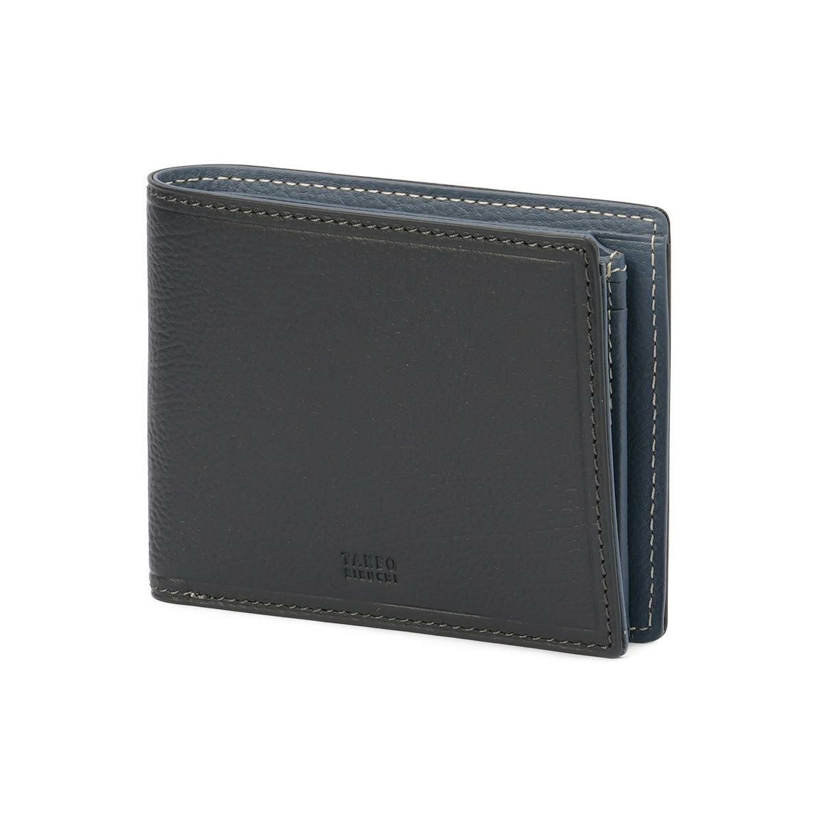 タケオキクチ クォーター 二つ折り財布 TAKEO KIKUCHI tk-742634