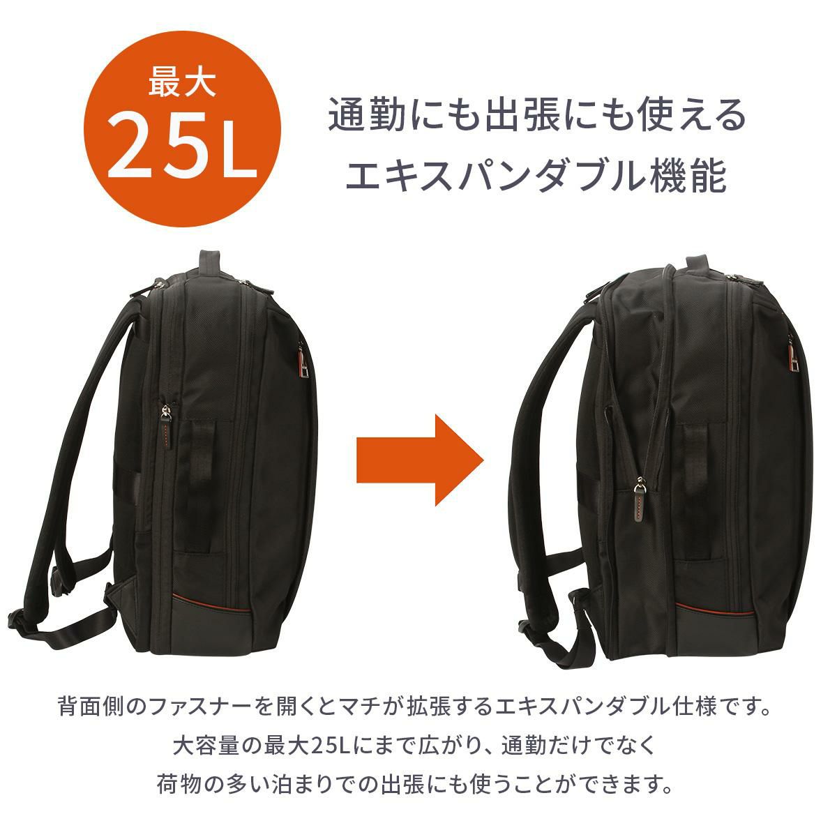 IS/IT ラップトップ2 ビジネスリュック  isit-929715