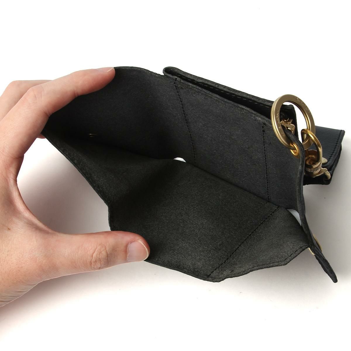 アッソブ OILED SHRINK 三つ折り財布 A2SOV as2ov-101408