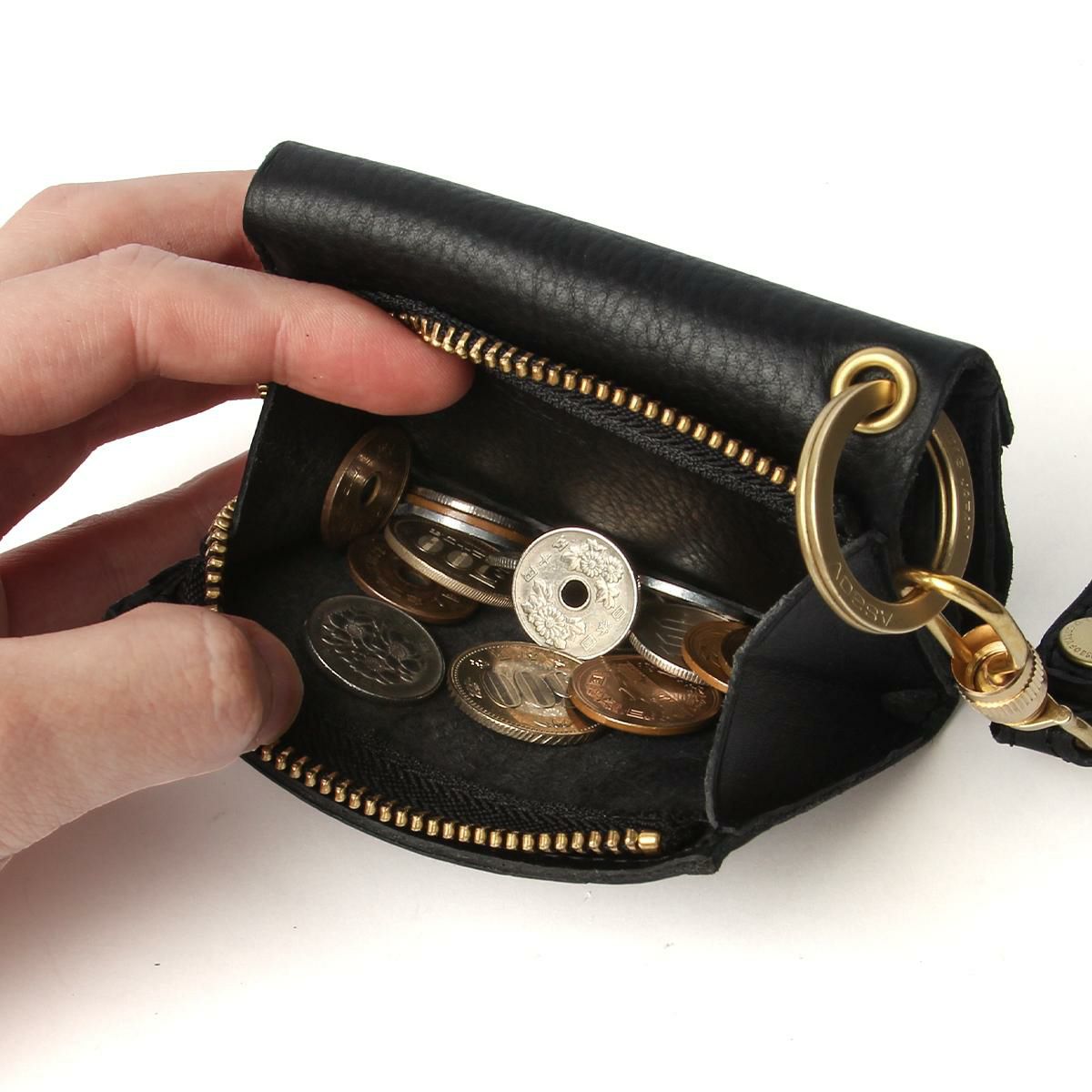 アッソブ OILED SHRINK 三つ折り財布 A2SOV as2ov-101408