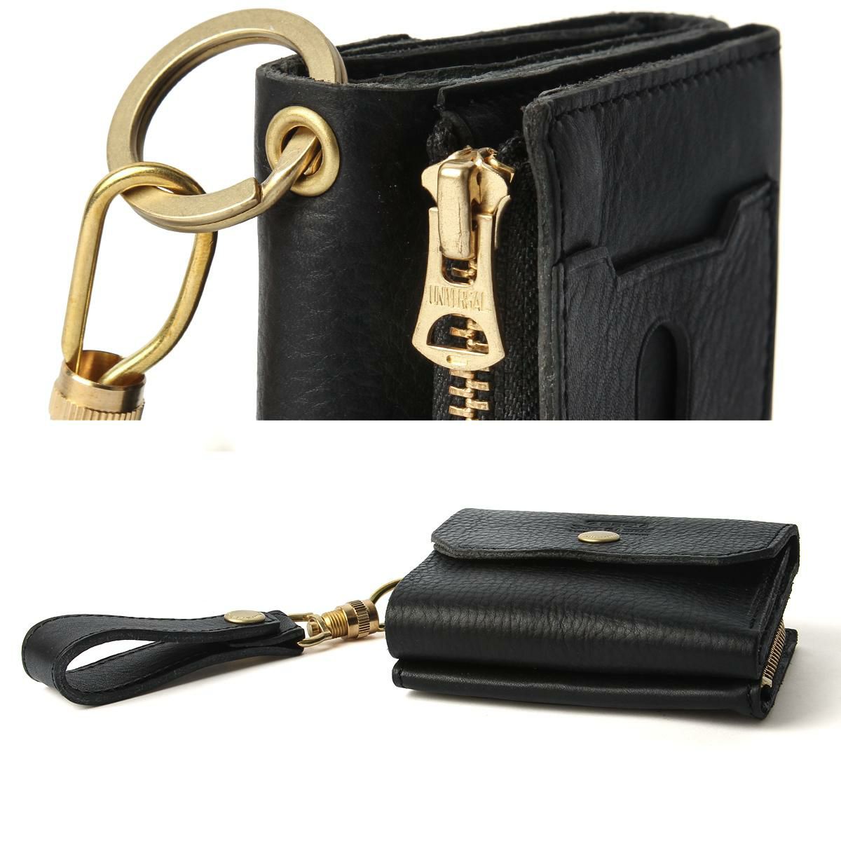 アッソブ OILED SHRINK 三つ折り財布 A2SOV as2ov-101408