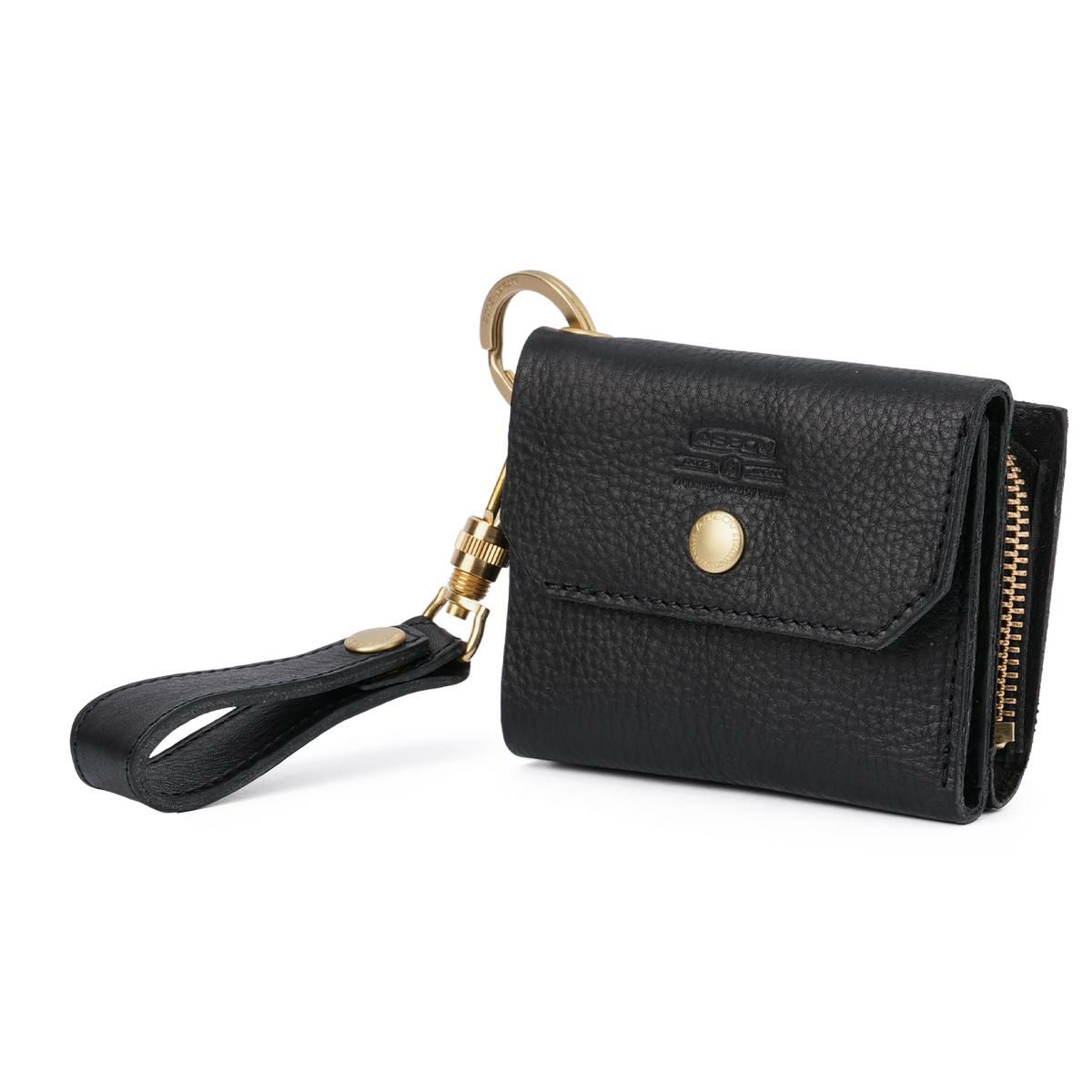 アッソブ OILED SHRINK 三つ折り財布 A2SOV as2ov-101408