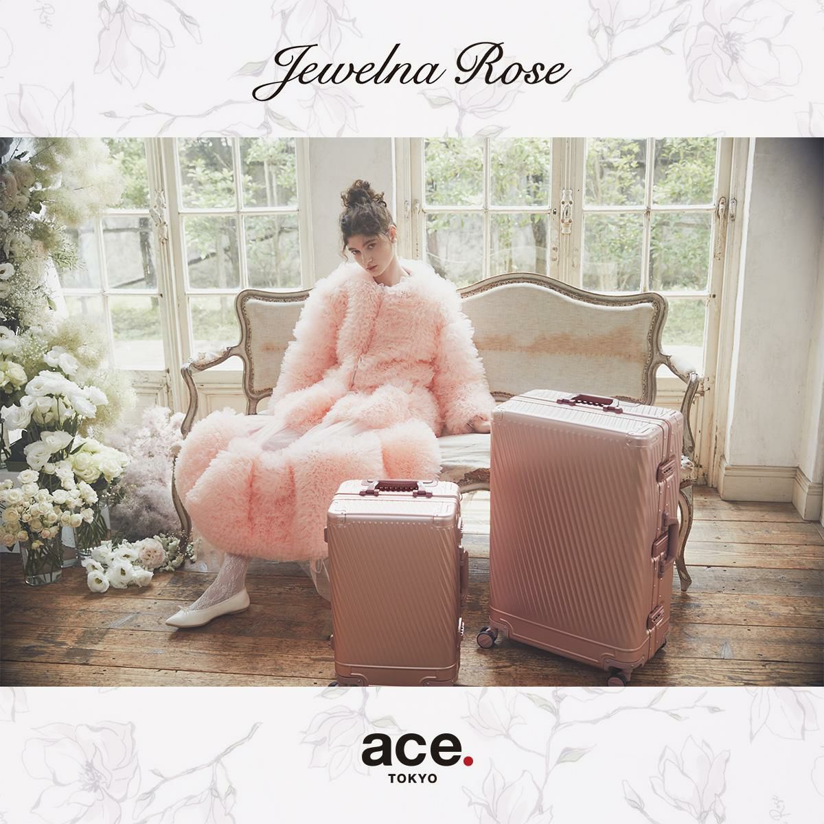 トーキョーレーベル アルゴナム2-F×ジュエルナローズ スーツケース ace