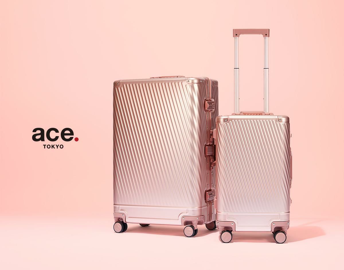 トーキョーレーベル アルゴナム2-F×ジュエルナローズ スーツケース ace. TOKYO LABEL tokyo-05412