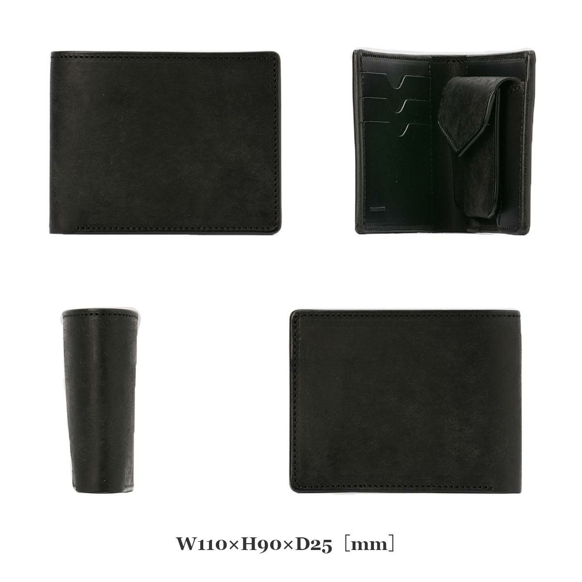 クランプ イタリアンヌバックレザー 二つ折り財布 Cramp cr-601