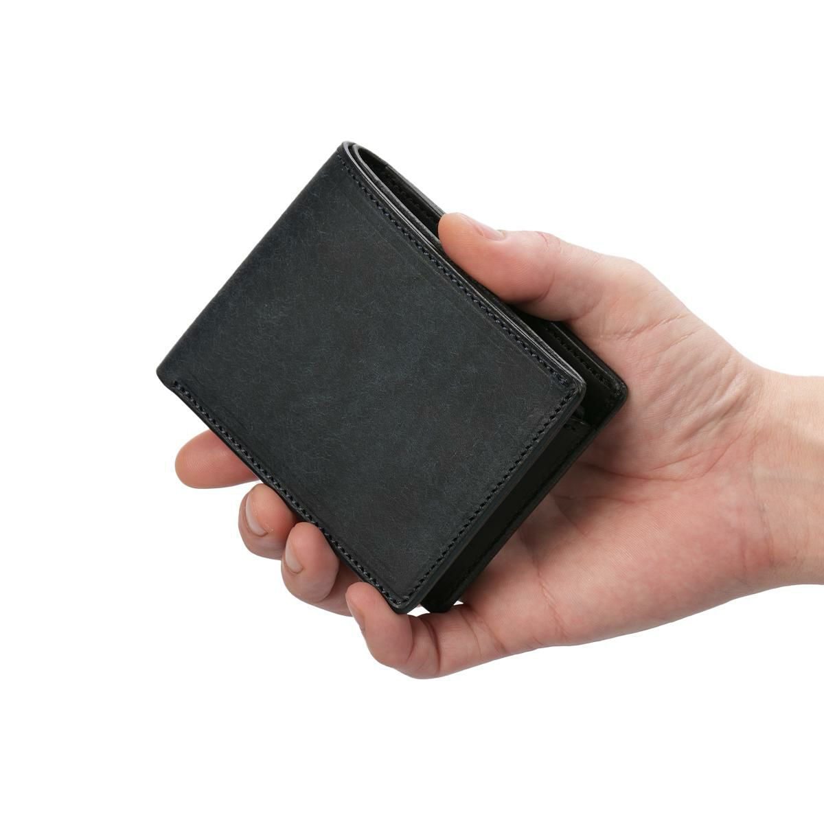 クランプ イタリアンヌバックレザー 二つ折り財布 Cramp cr-601