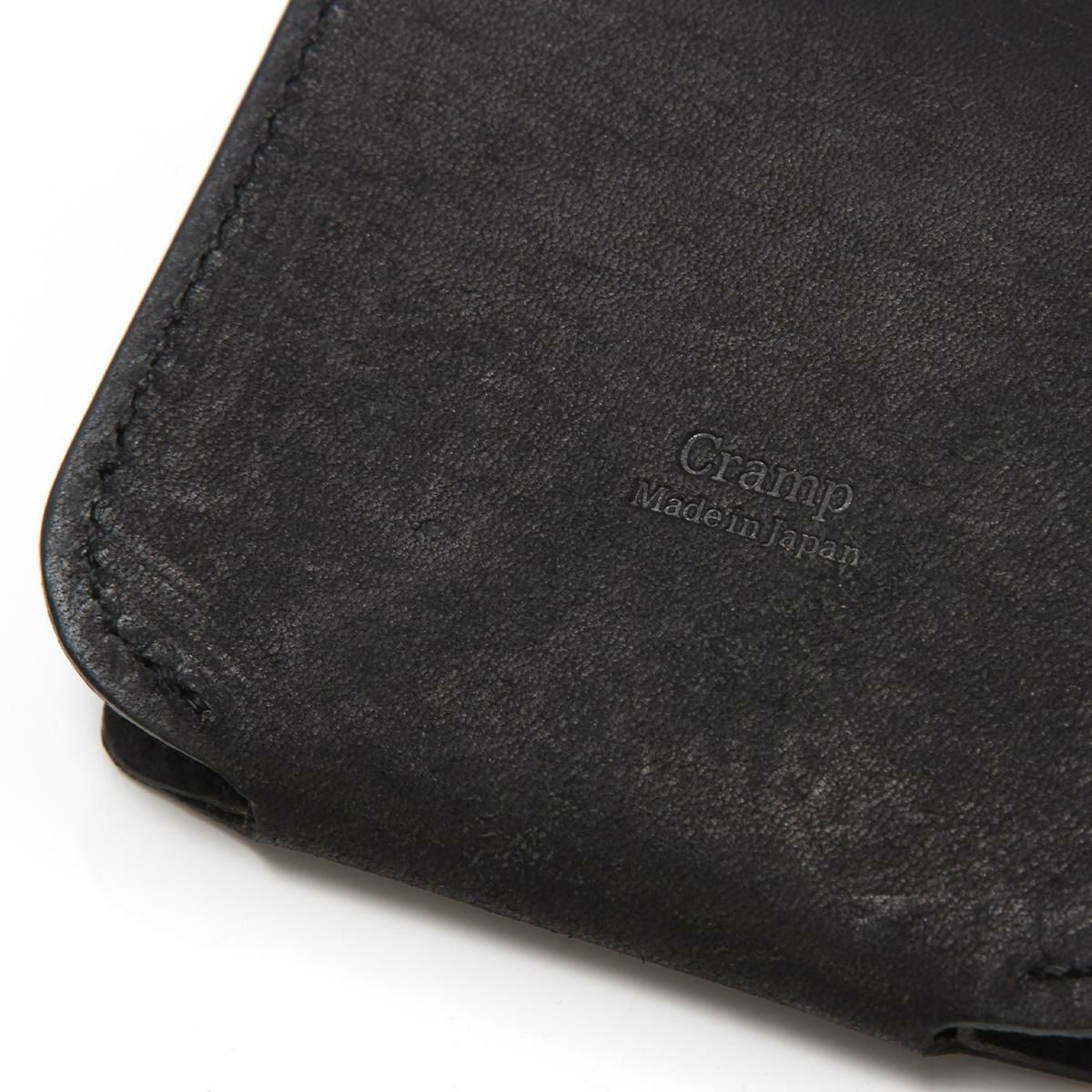 クランプ イタリアンヌバックレザー 二つ折り財布 Cramp cr-601