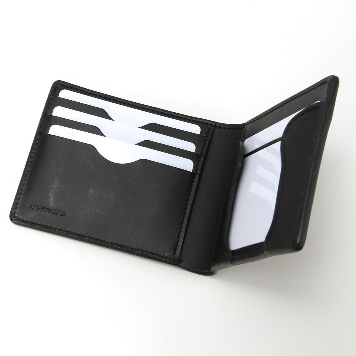 クランプ イタリアンヌバックレザー 二つ折り財布 Cramp cr-601