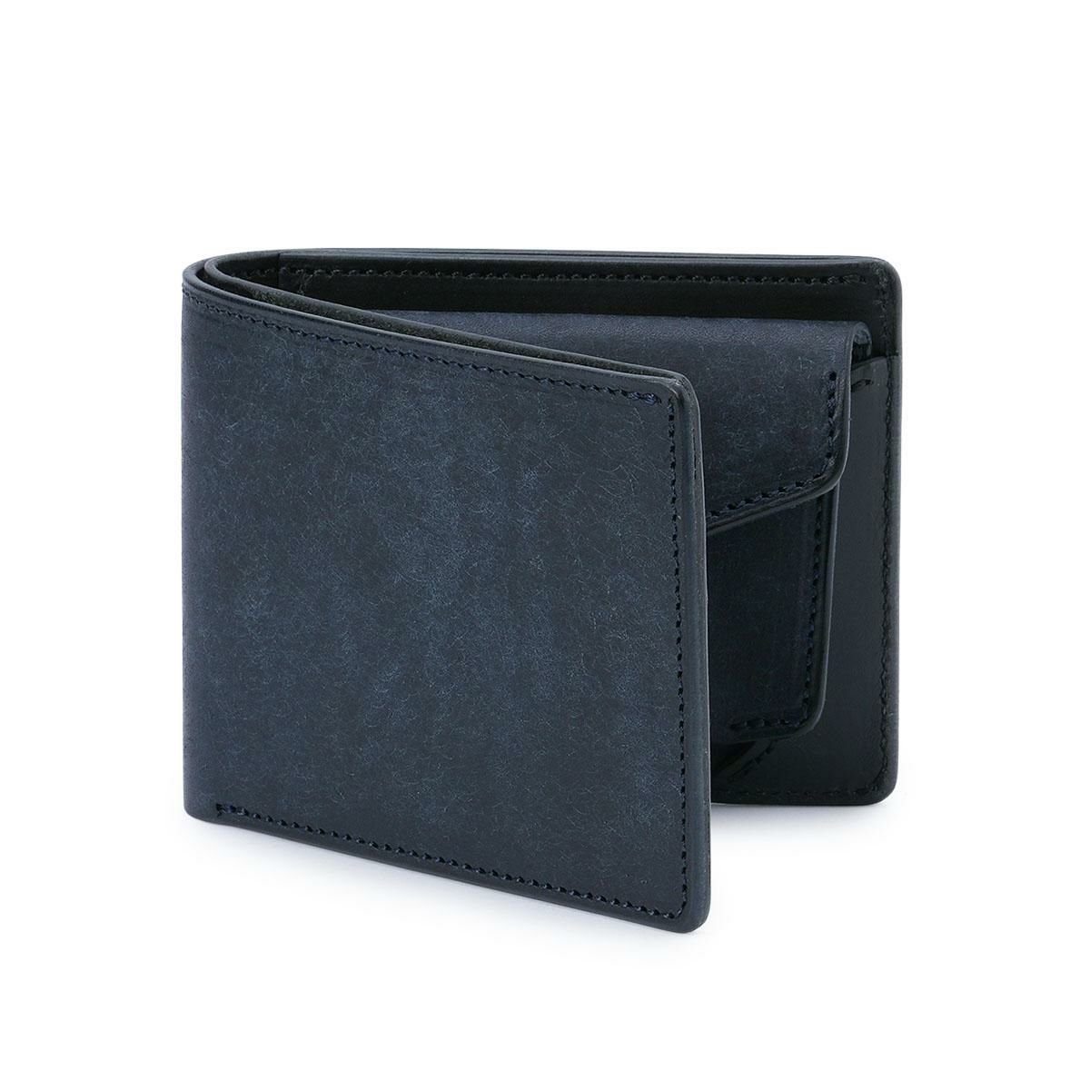 クランプ イタリアンヌバックレザー 二つ折り財布 Cramp cr-601