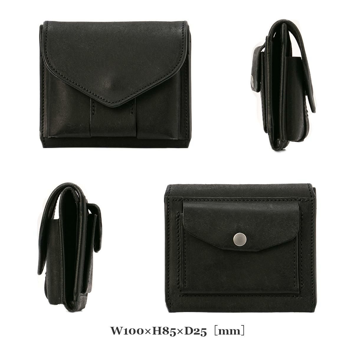 クランプ イタリアンヌバックレザー 二つ折り財布 Cramp cr-602