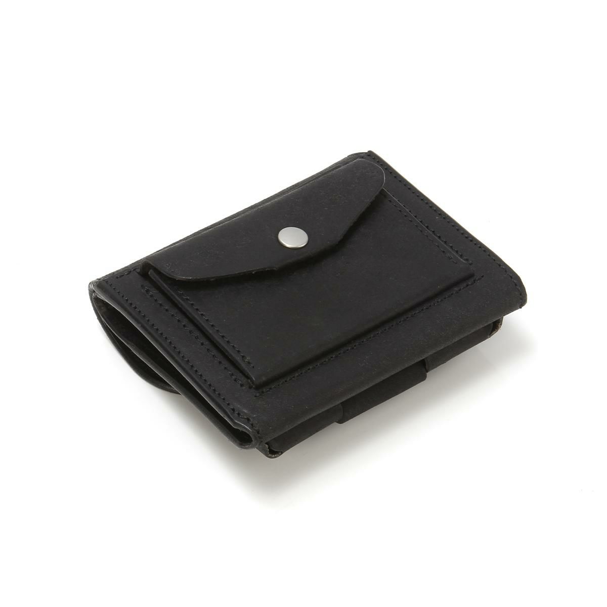 クランプ イタリアンヌバックレザー 二つ折り財布 Cramp cr-602