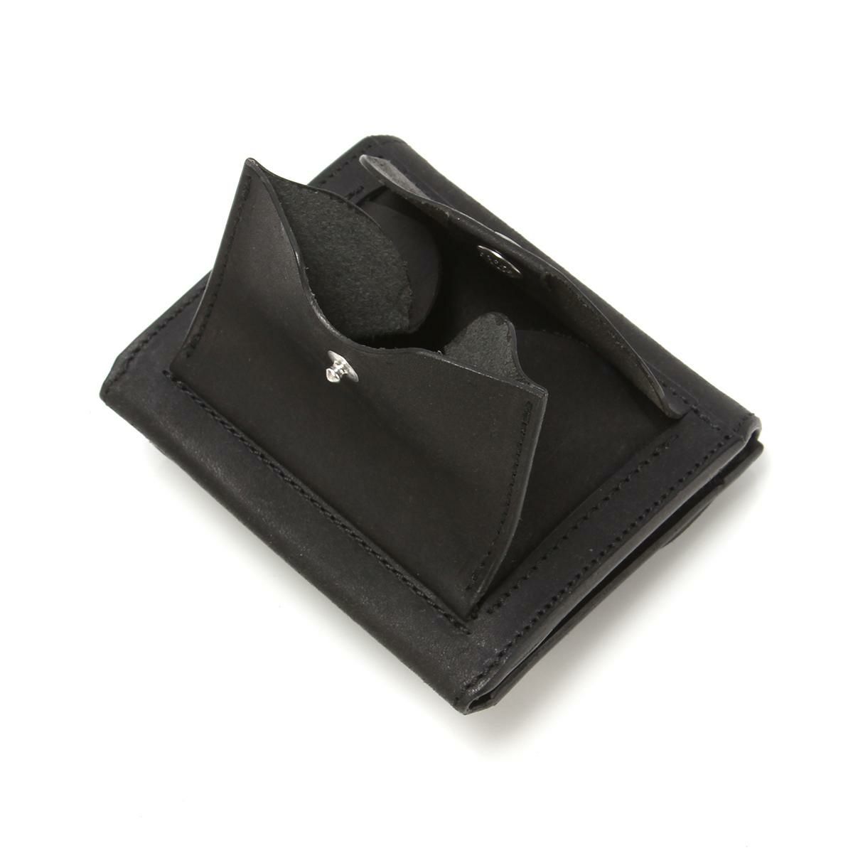 クランプ イタリアンヌバックレザー 二つ折り財布 Cramp cr-602