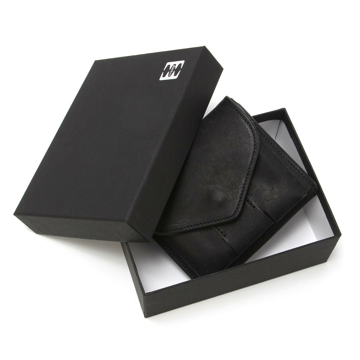 クランプ イタリアンヌバックレザー 二つ折り財布 Cramp cr-602