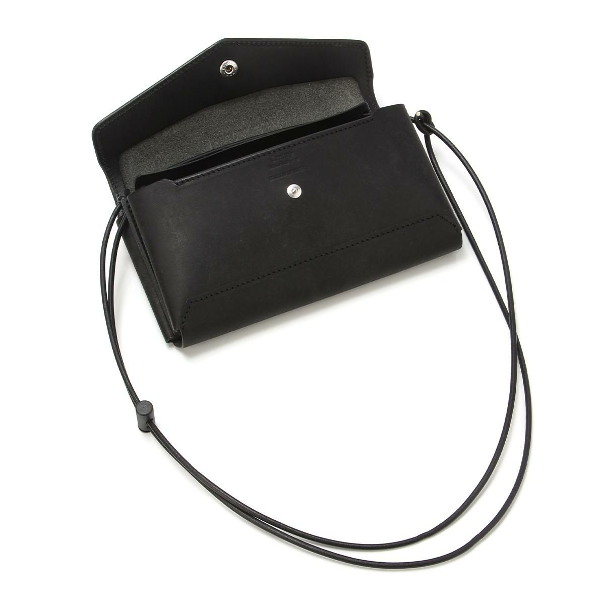 クランプ イタリアンヌバックレザー ショルダーウォレット Cramp cr-603