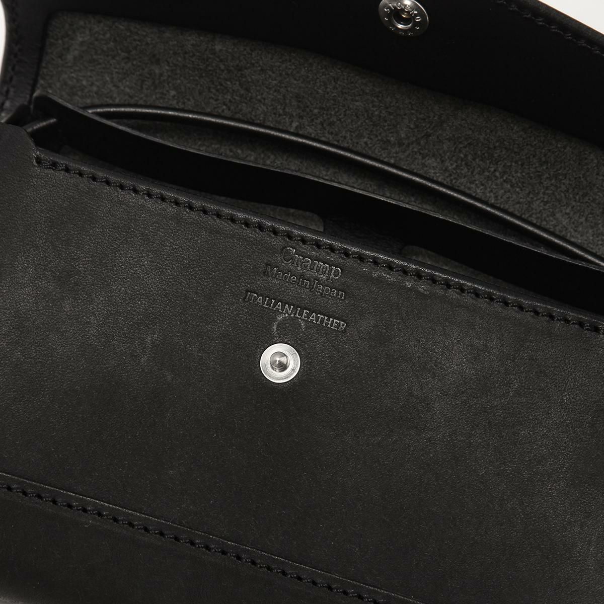 クランプ イタリアンヌバックレザー ショルダーウォレット Cramp cr-603