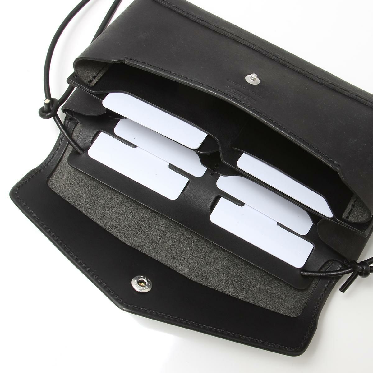 クランプ イタリアンヌバックレザー ショルダーウォレット Cramp cr-603