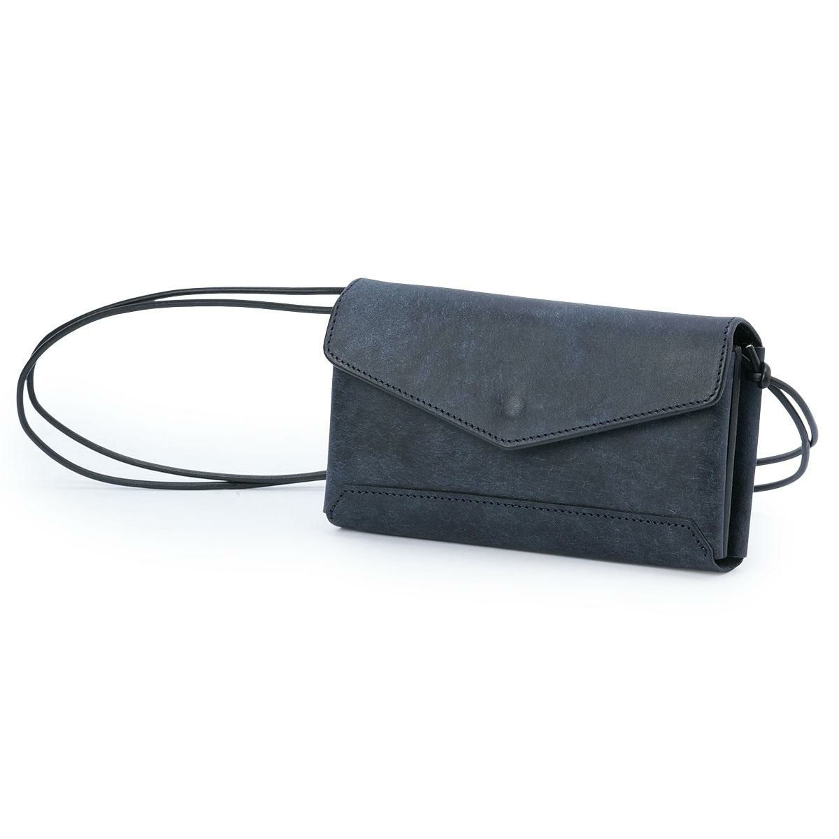 クランプ イタリアンヌバックレザー ショルダーウォレット Cramp cr-603