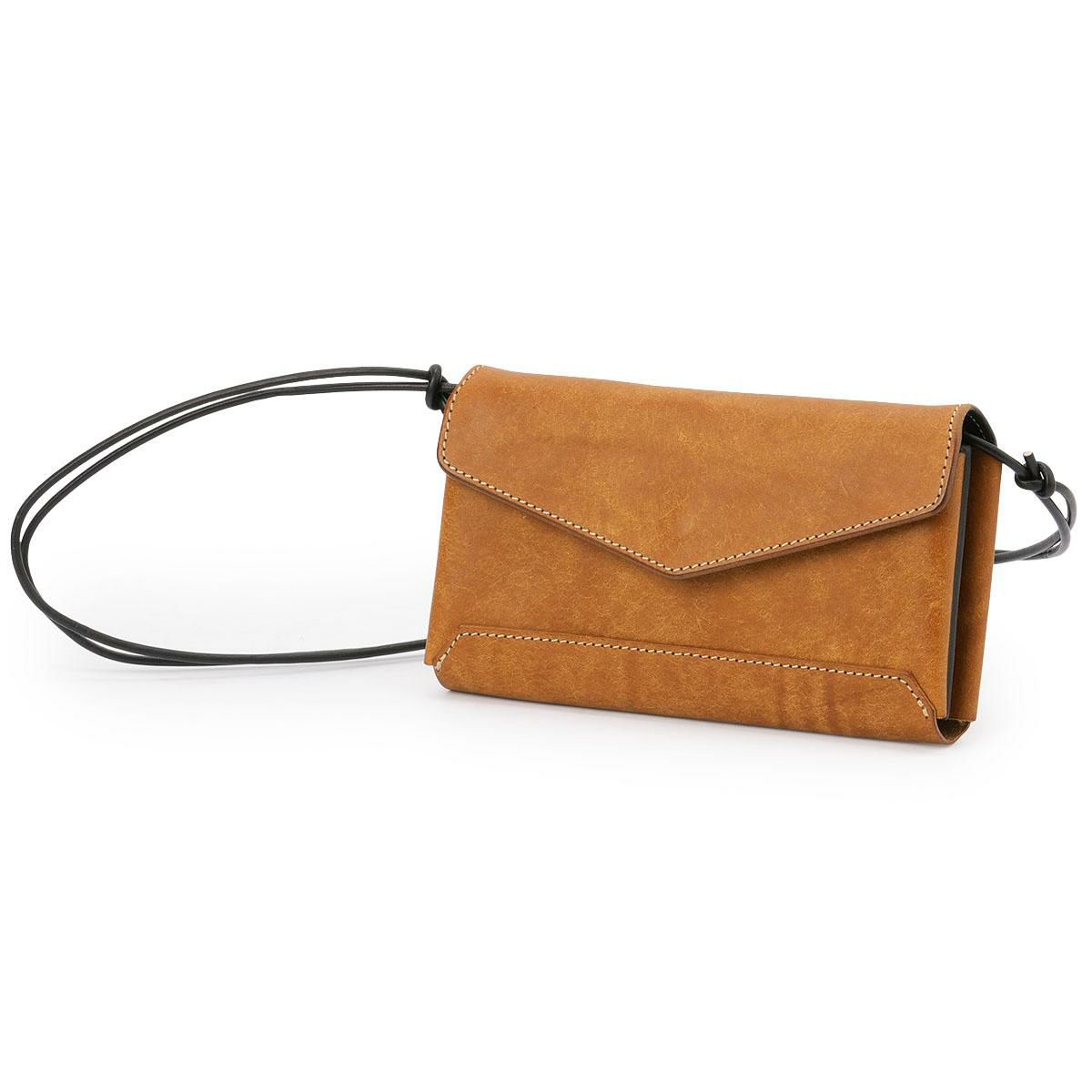 クランプ イタリアンヌバックレザー ショルダーウォレット Cramp cr-603