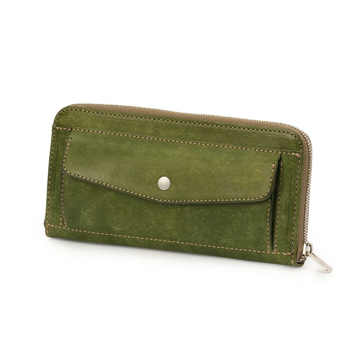 クランプ イタリアンヌバックレザー 長財布 Cramp cr-604