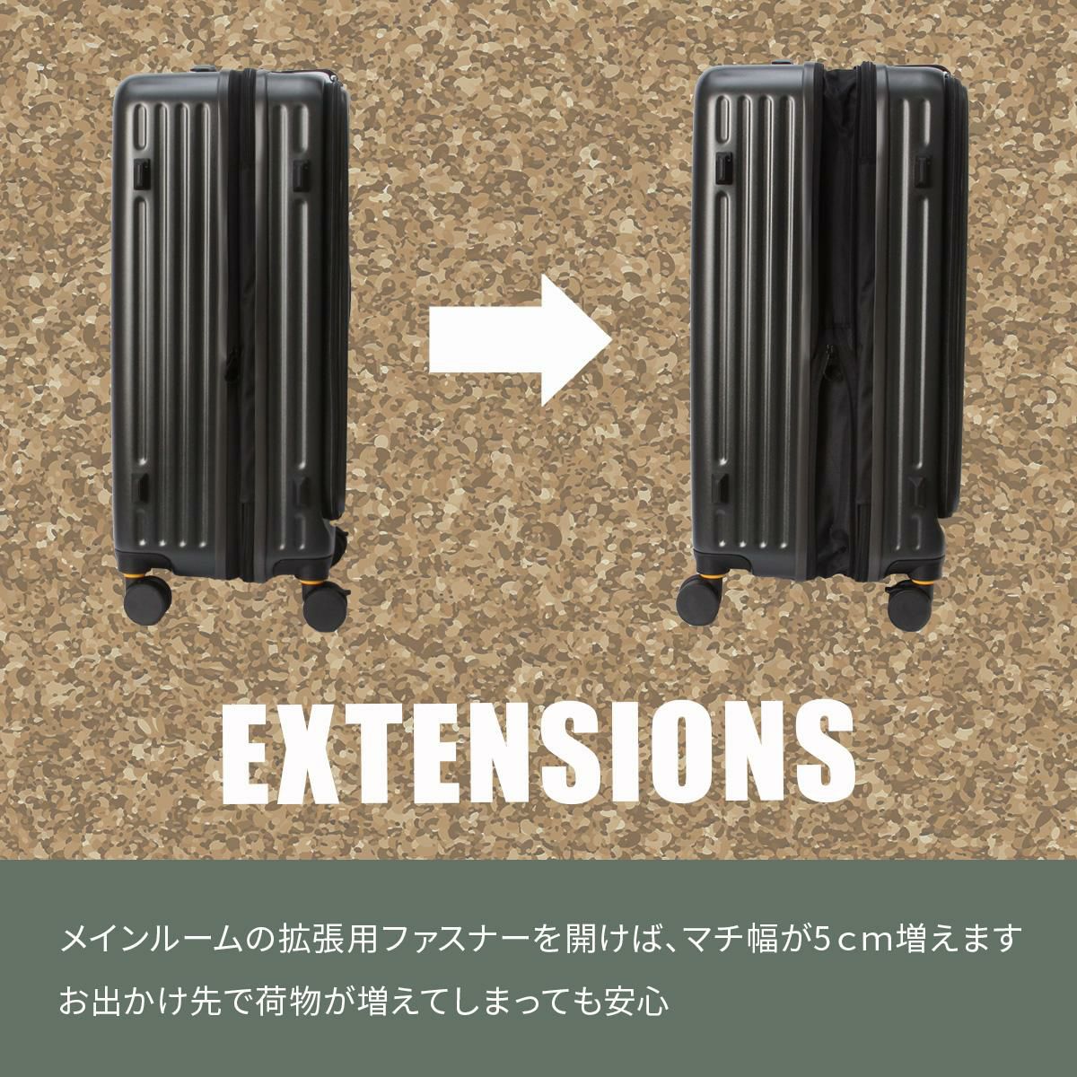 5LAKES＆MT C GEAR スーツケース  5mt-310-4002