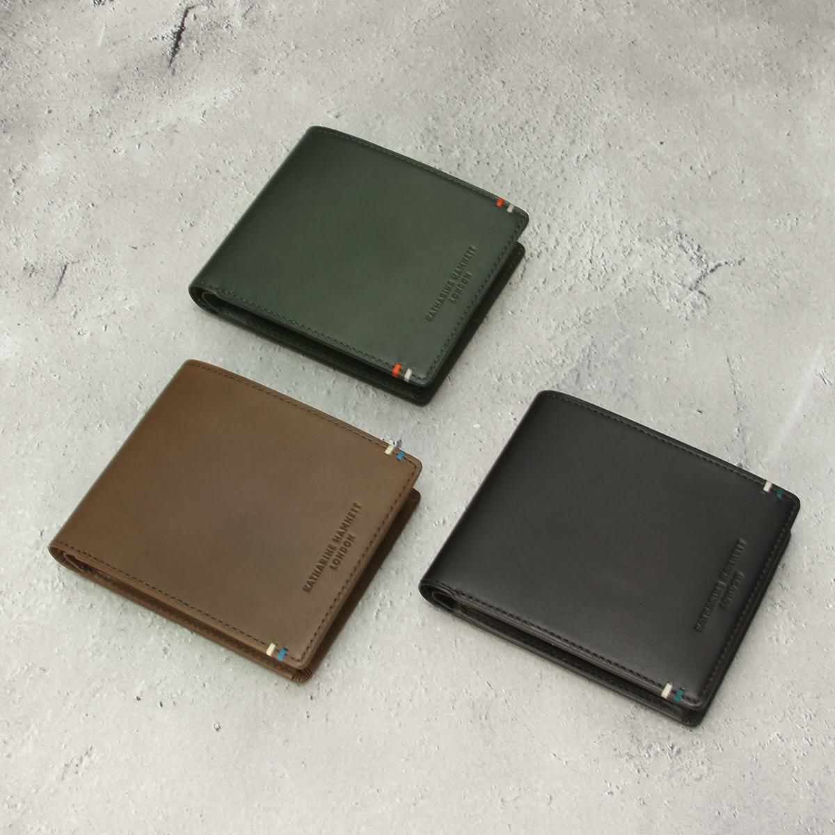 キャサリンハムネット VEGA 二つ折り財布 KATHARINE HAMNETT LONDON kh-490-52102