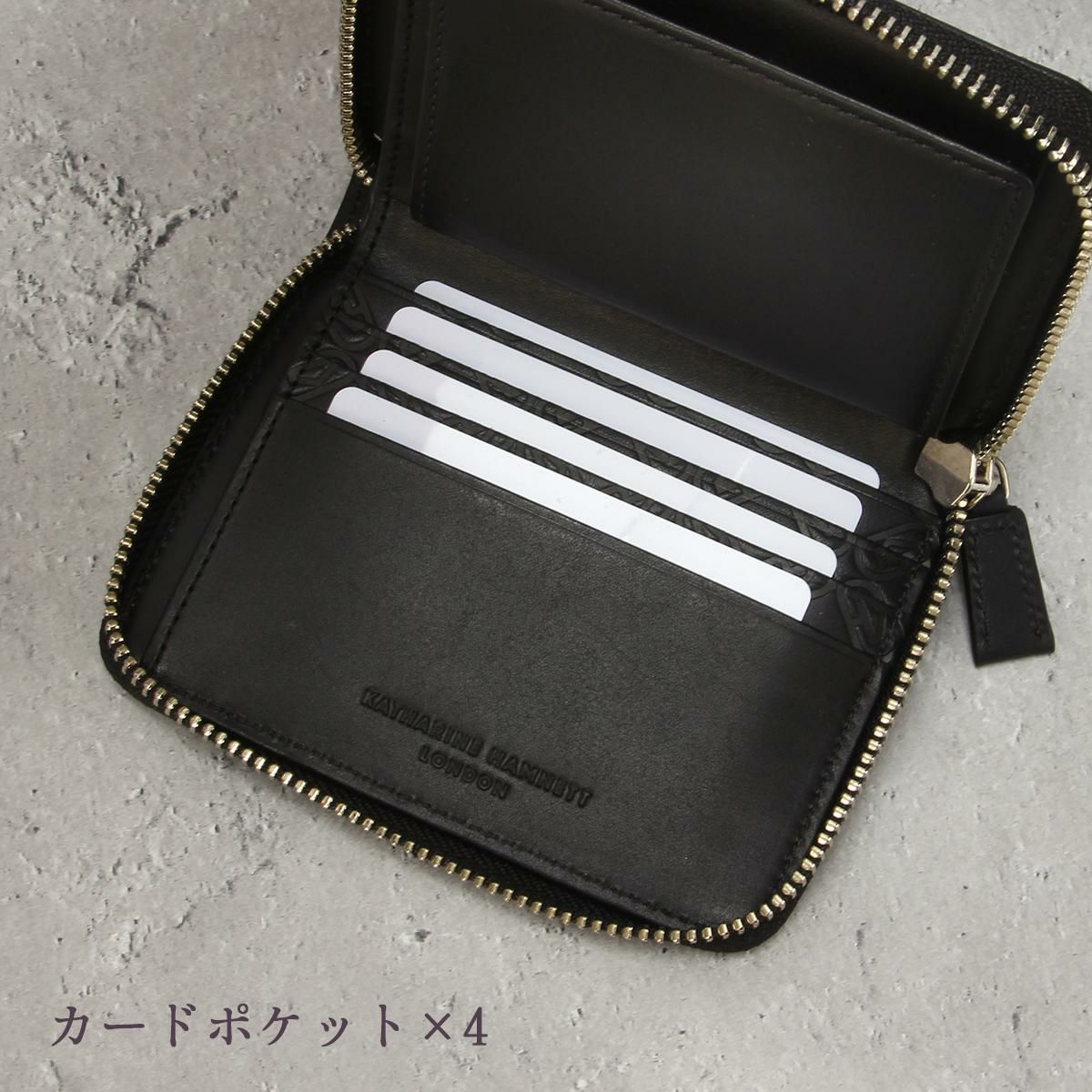 キャサリンハムネット VEGA 二つ折り財布 KATHARINE HAMNETT LONDON kh-490-52103