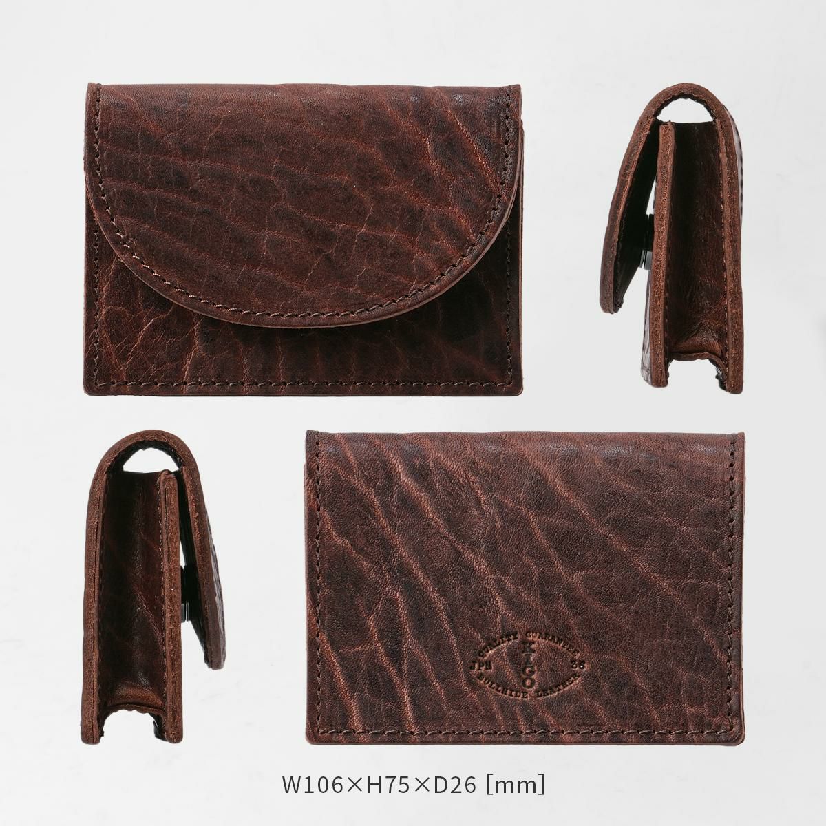 KIGO Wallet カードケース 名刺入れ  kgcc2130-bul