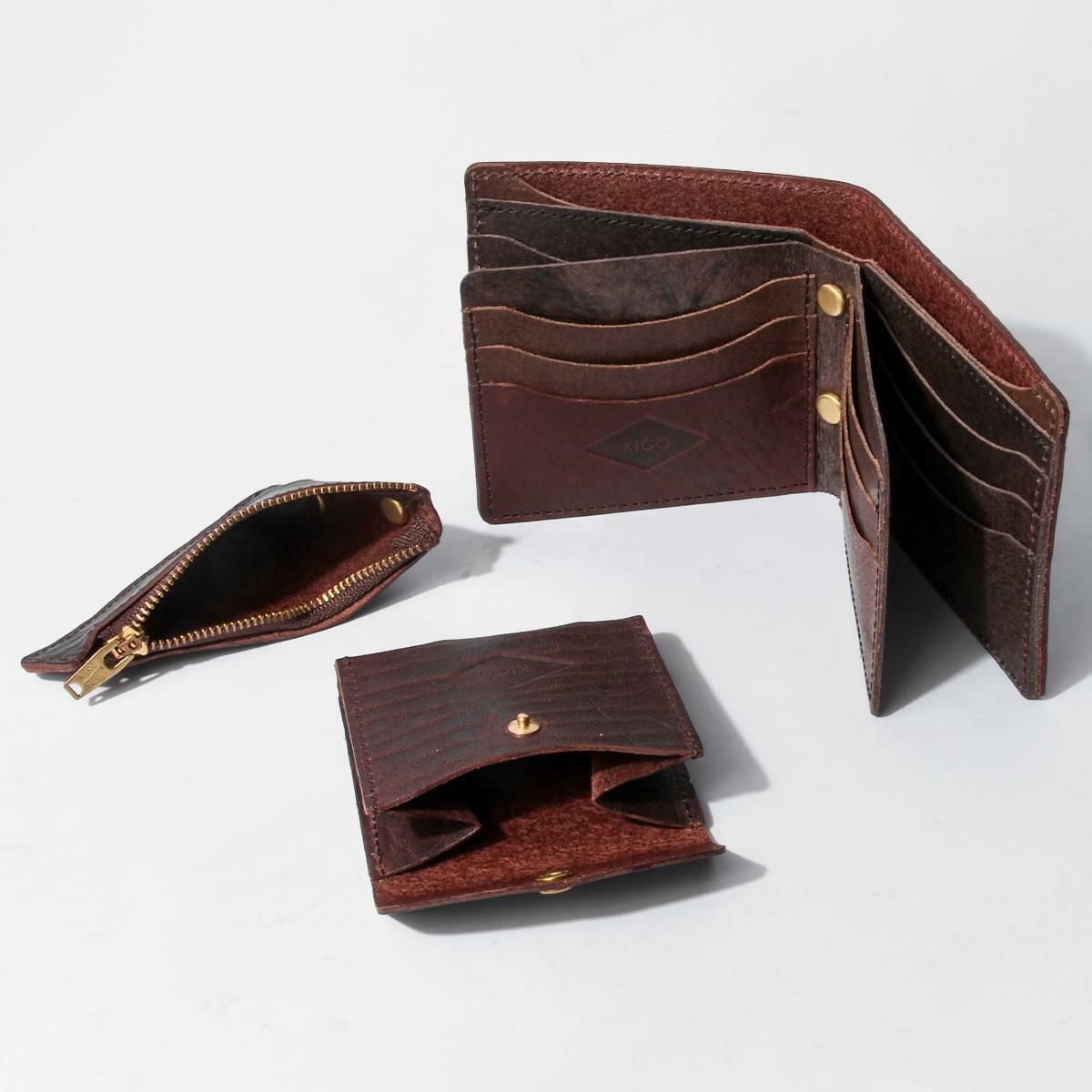 KIGO Wallet 二つ折り財布  kgwt2110-bul