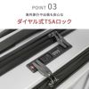 バジェックス サイレス スーツケース  bj-05-5210