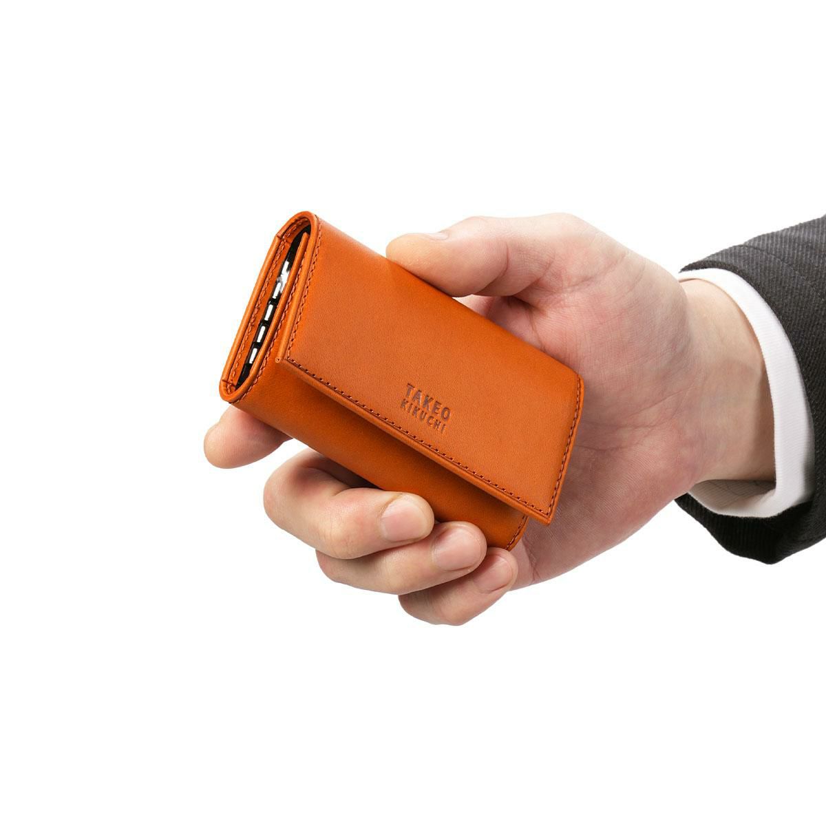 タケオキクチ ヘリテージ キーケース キーホルダー TAKEO KIKUCHI tk-740602