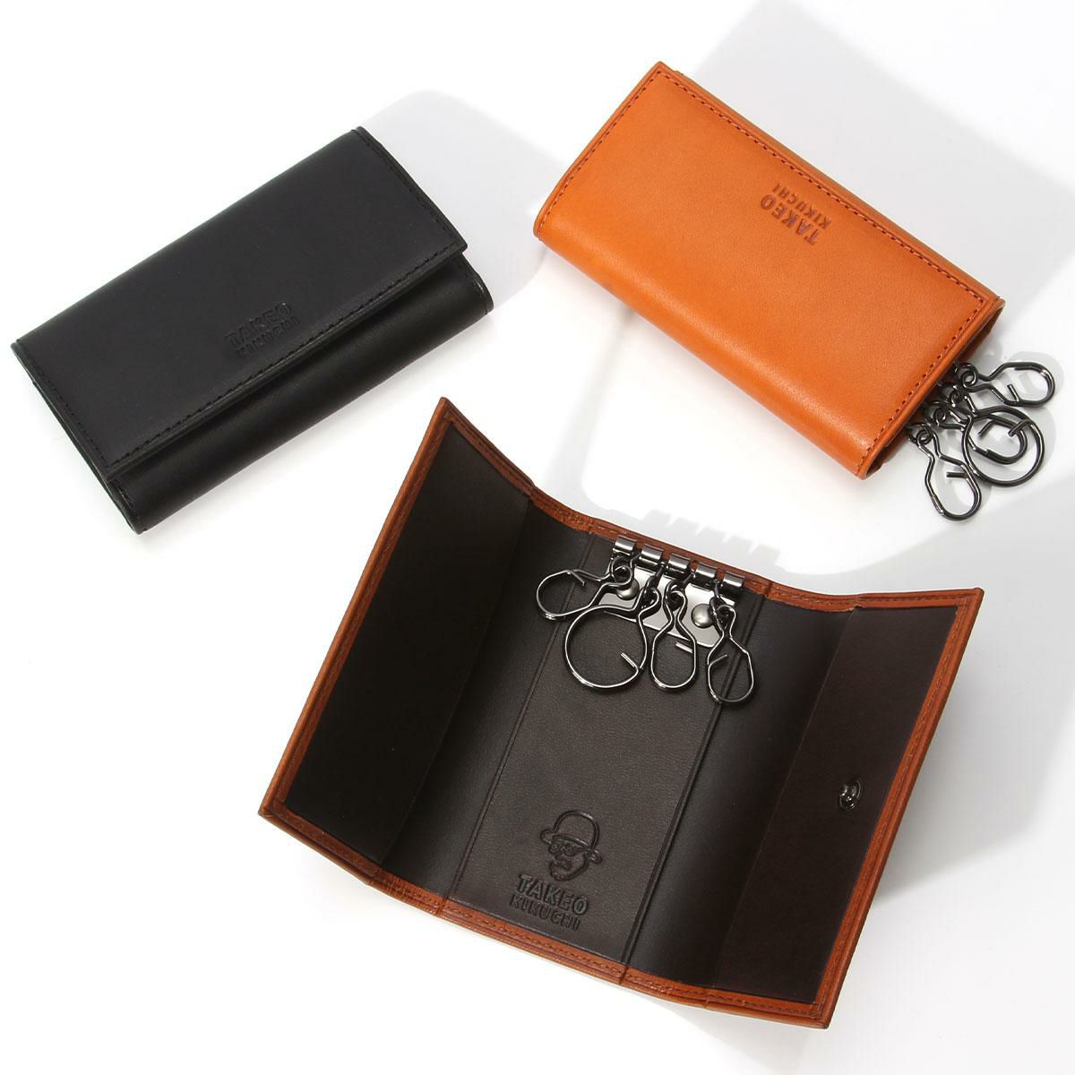 タケオキクチ ヘリテージ キーケース キーホルダー TAKEO KIKUCHI tk-740602