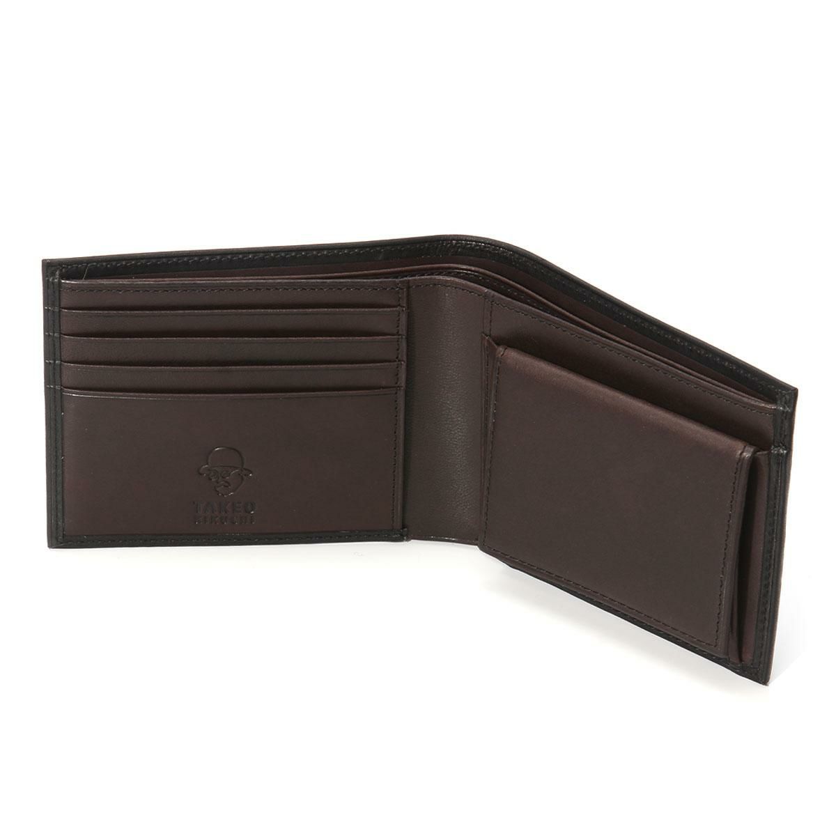 タケオキクチ ヘリテージ 二つ折り財布 TAKEO KIKUCHI tk-740605