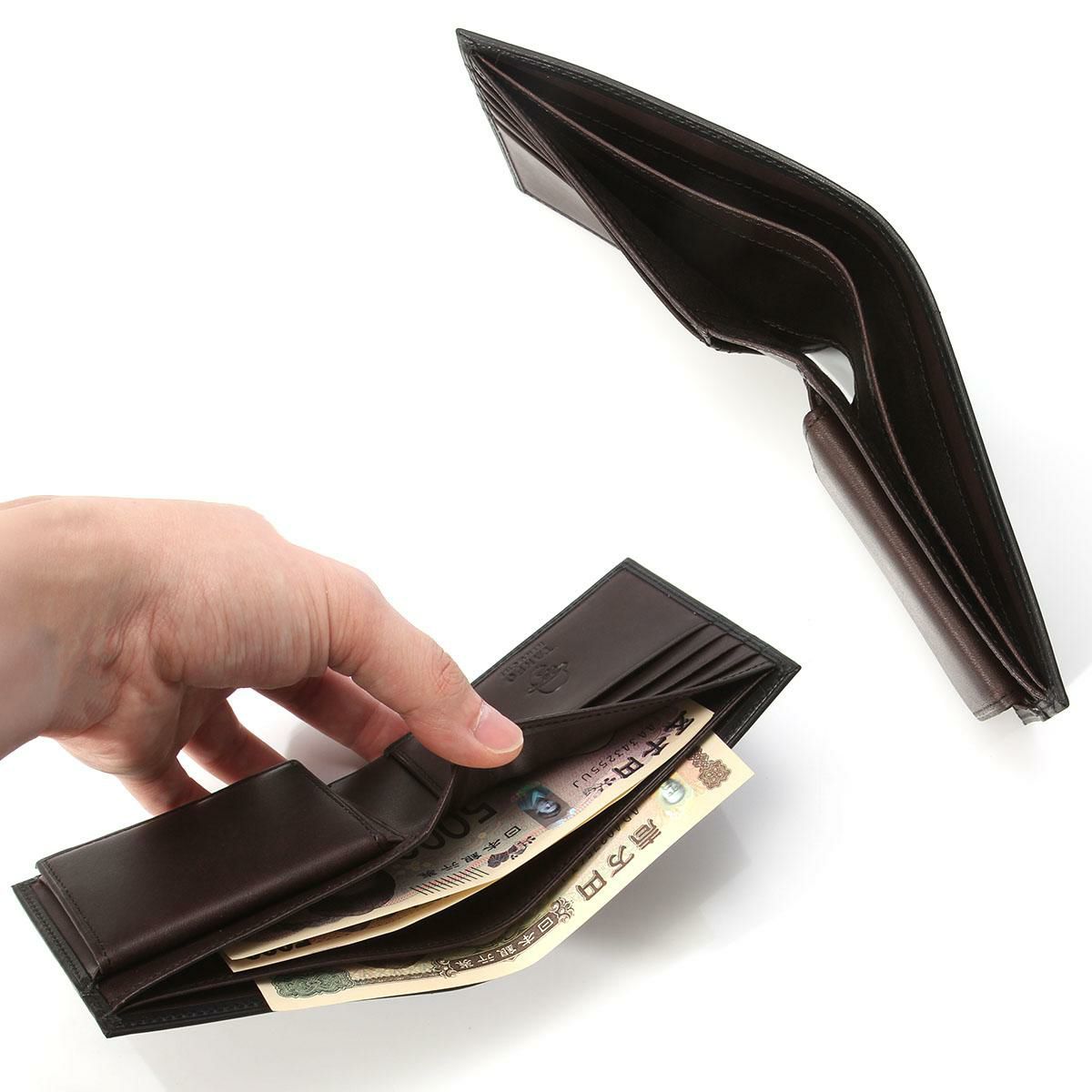 タケオキクチ ヘリテージ 二つ折り財布 TAKEO KIKUCHI tk-740605