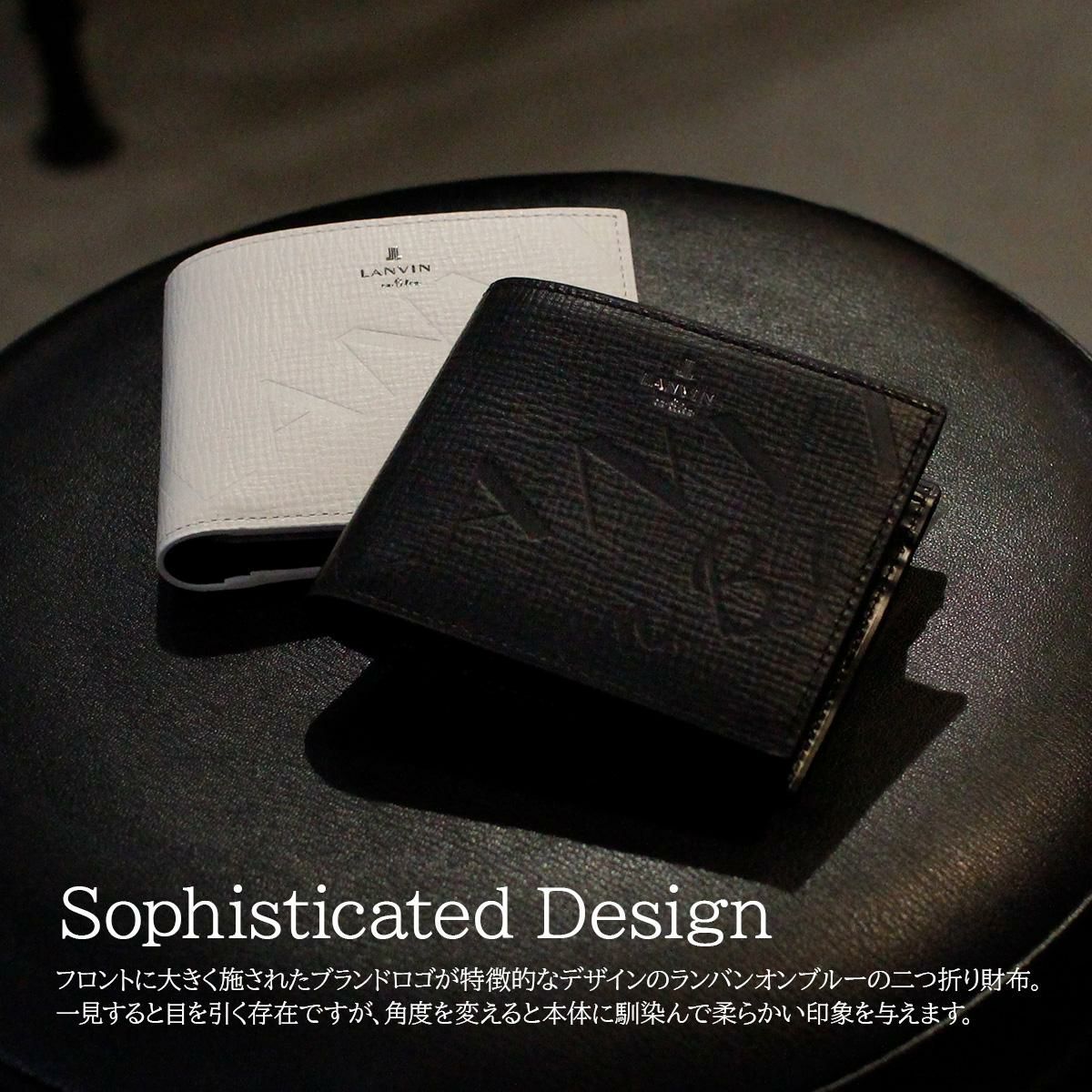 ランバンオンブルー バトラー 二つ折り財布 LANVIN en Bleu lenb-519614