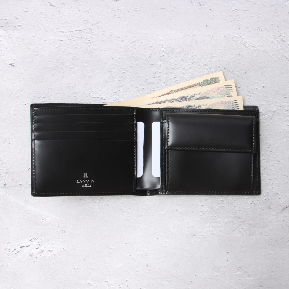 ランバンオンブルー バトラー 二つ折り財布 LANVIN en Bleu lenb-519614