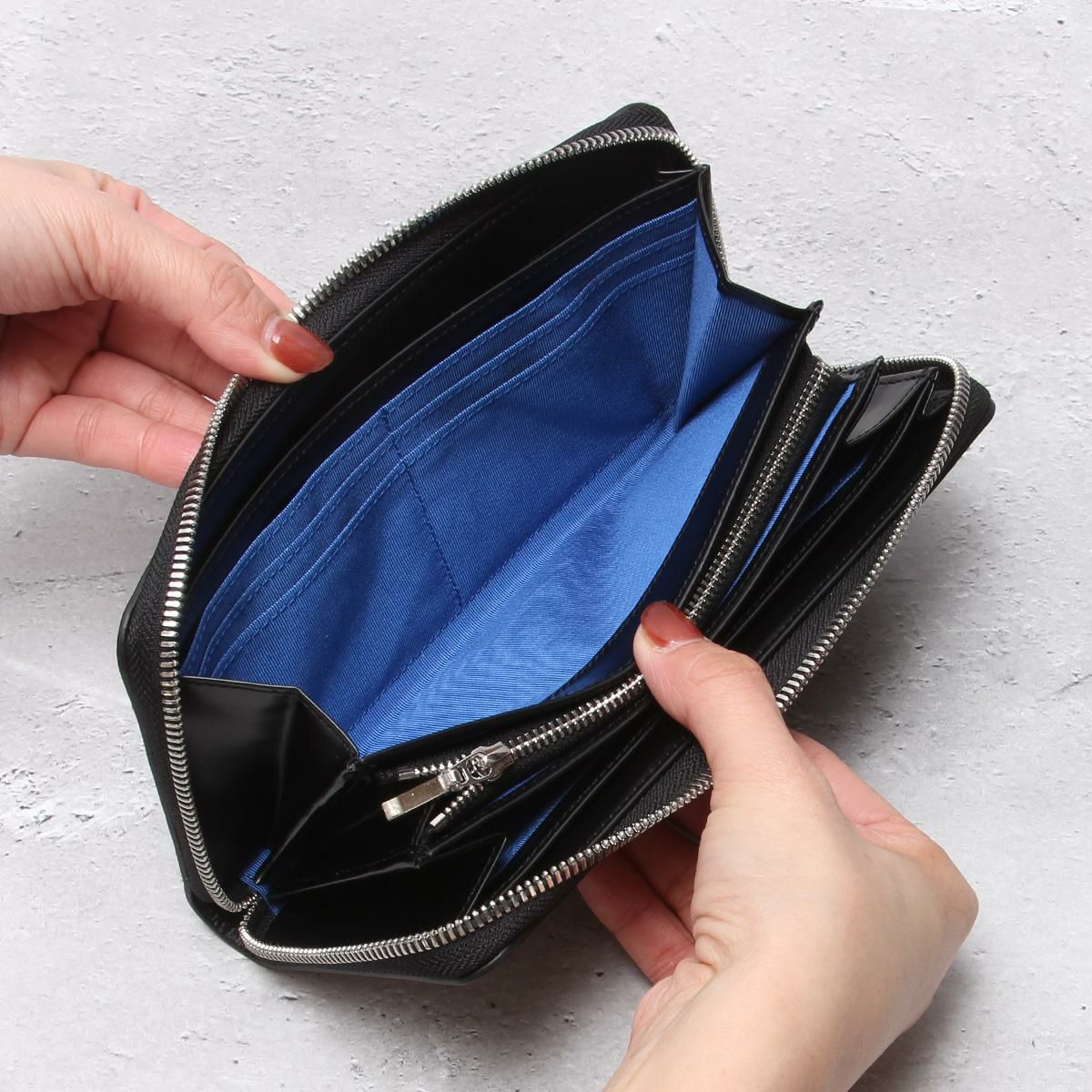 ランバンオンブルー バトラー 長財布 LANVIN en Bleu lenb-519616