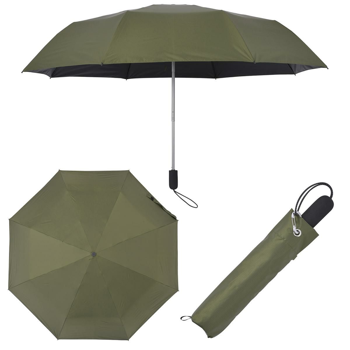 バグスロウ×アンベル タフネス ヒートブロック 折りたたみ傘 全天候型 晴雨兼用 8本骨 Amvel TOUGHNESS bugSlaw A2756