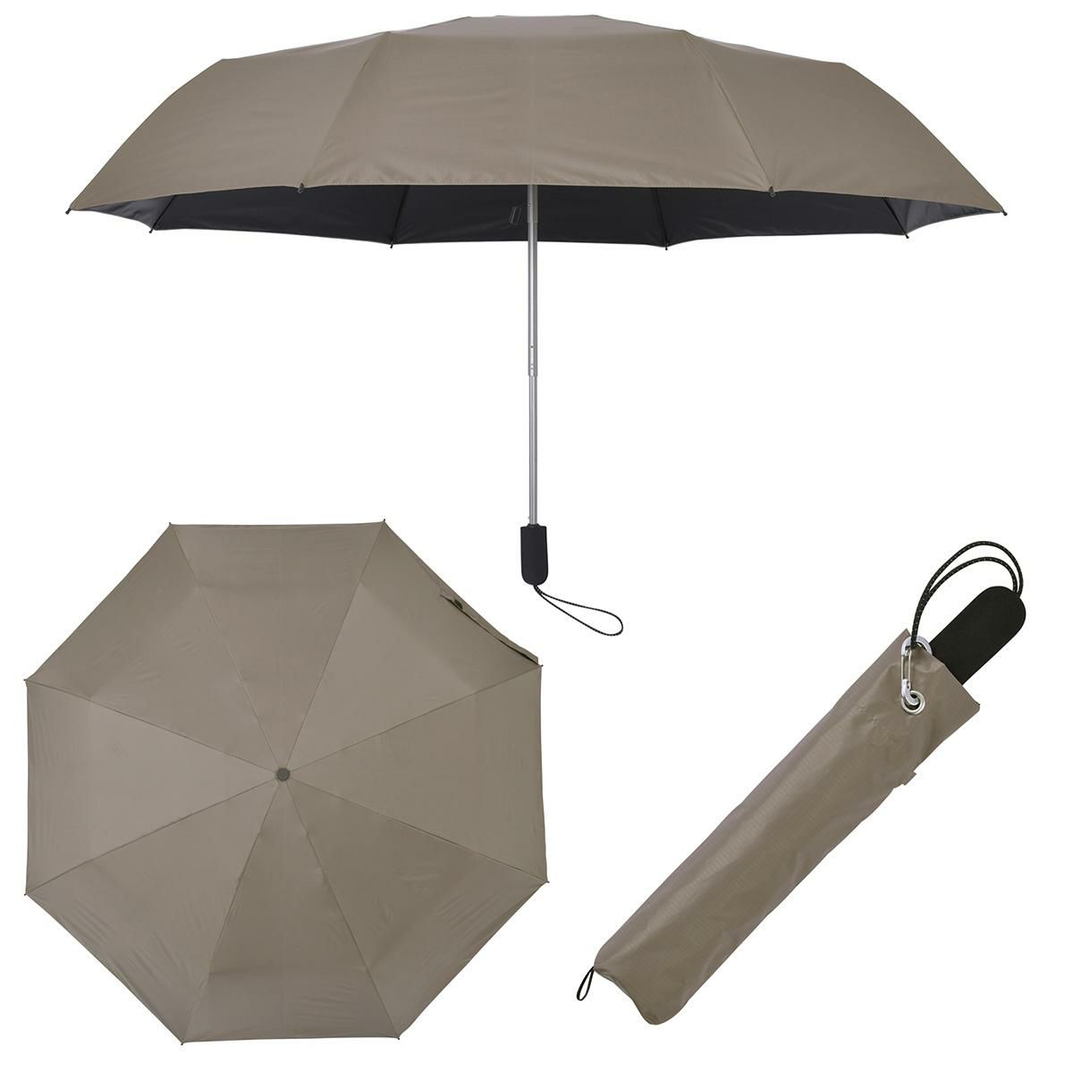 バグスロウ×アンベル タフネス ヒートブロック 折りたたみ傘 全天候型 晴雨兼用 8本骨 Amvel TOUGHNESS bugSlaw A2756