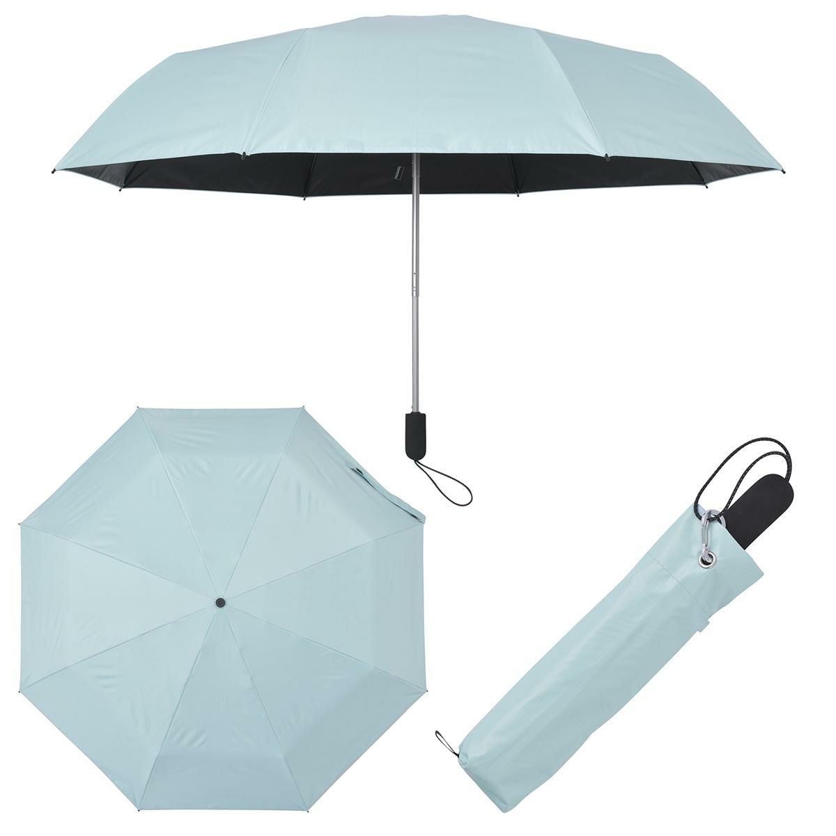 バグスロウ×アンベル タフネス ヒートブロック 折りたたみ傘 全天候型 晴雨兼用 8本骨 Amvel TOUGHNESS bugSlaw A2756