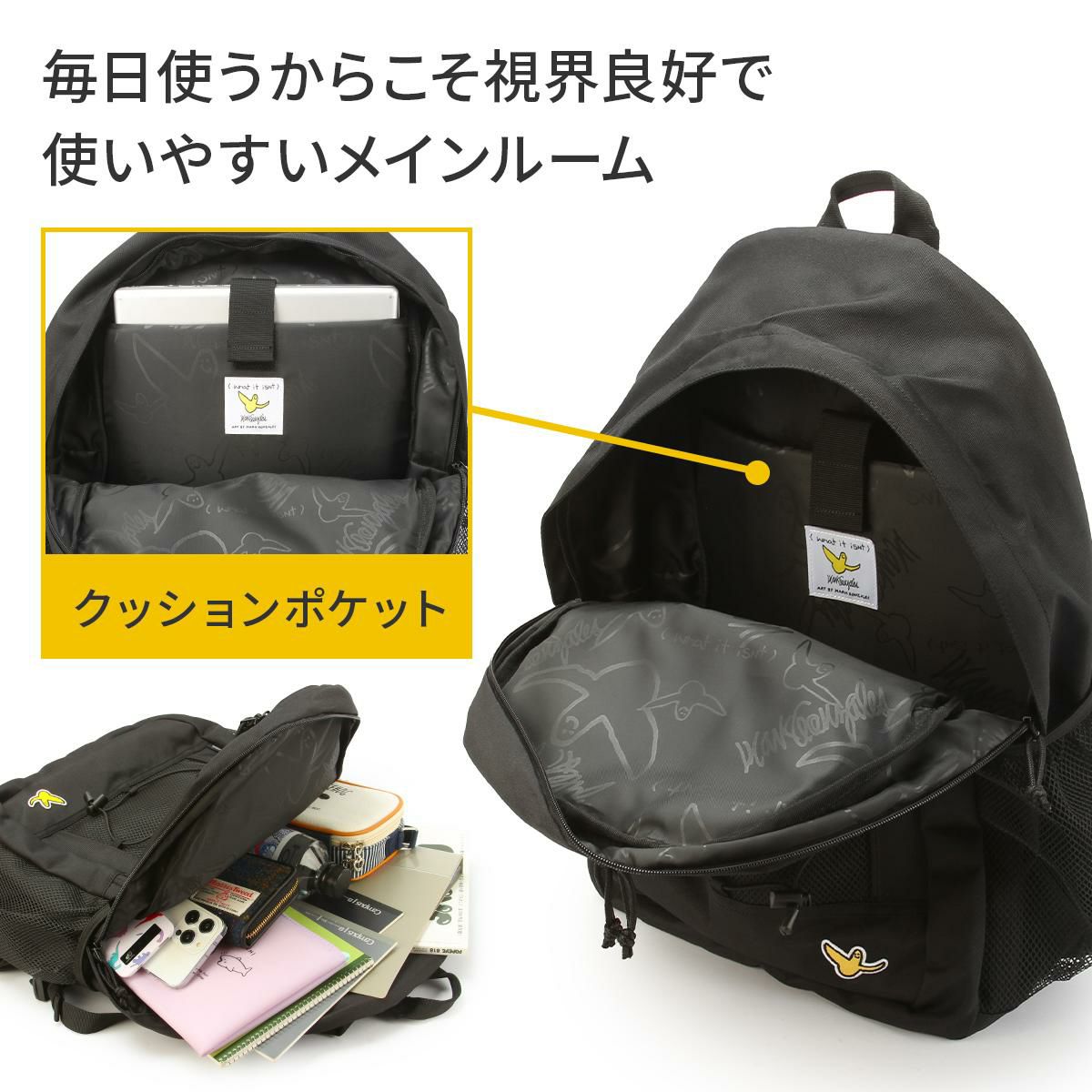 ワット イット イズント アート バイ マークゴンザレス  リュック （What it isNt）ART BY MARK GONZALES 2h9-64191