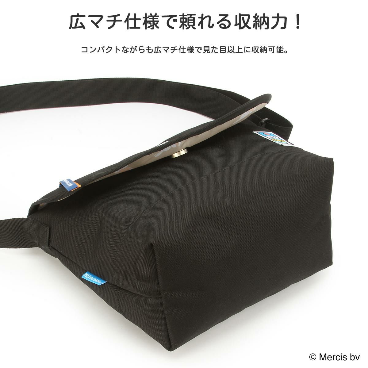 MEI OCEAN ×SNOOPY,MIFFY,KUROMI ショルダーバッグ  mei-flapshould