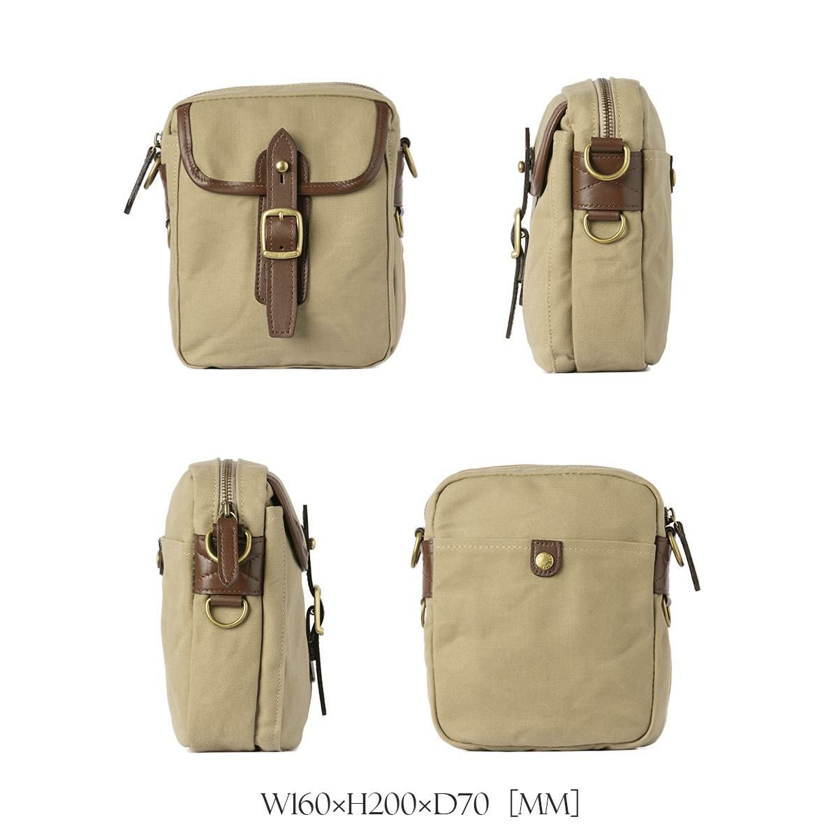 シルバーレイククラブ 帆布シリーズ ショルダーバッグ SILVER LAKE CLUB slc-130136