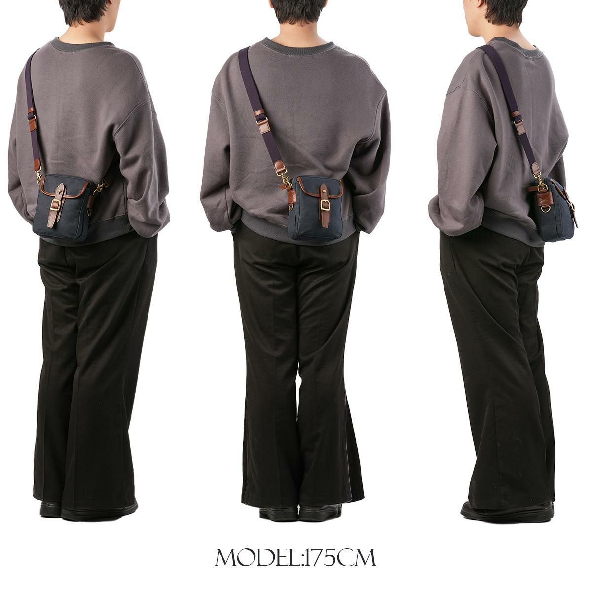 シルバーレイククラブ 帆布シリーズ ショルダーバッグ SILVER LAKE CLUB slc-130136