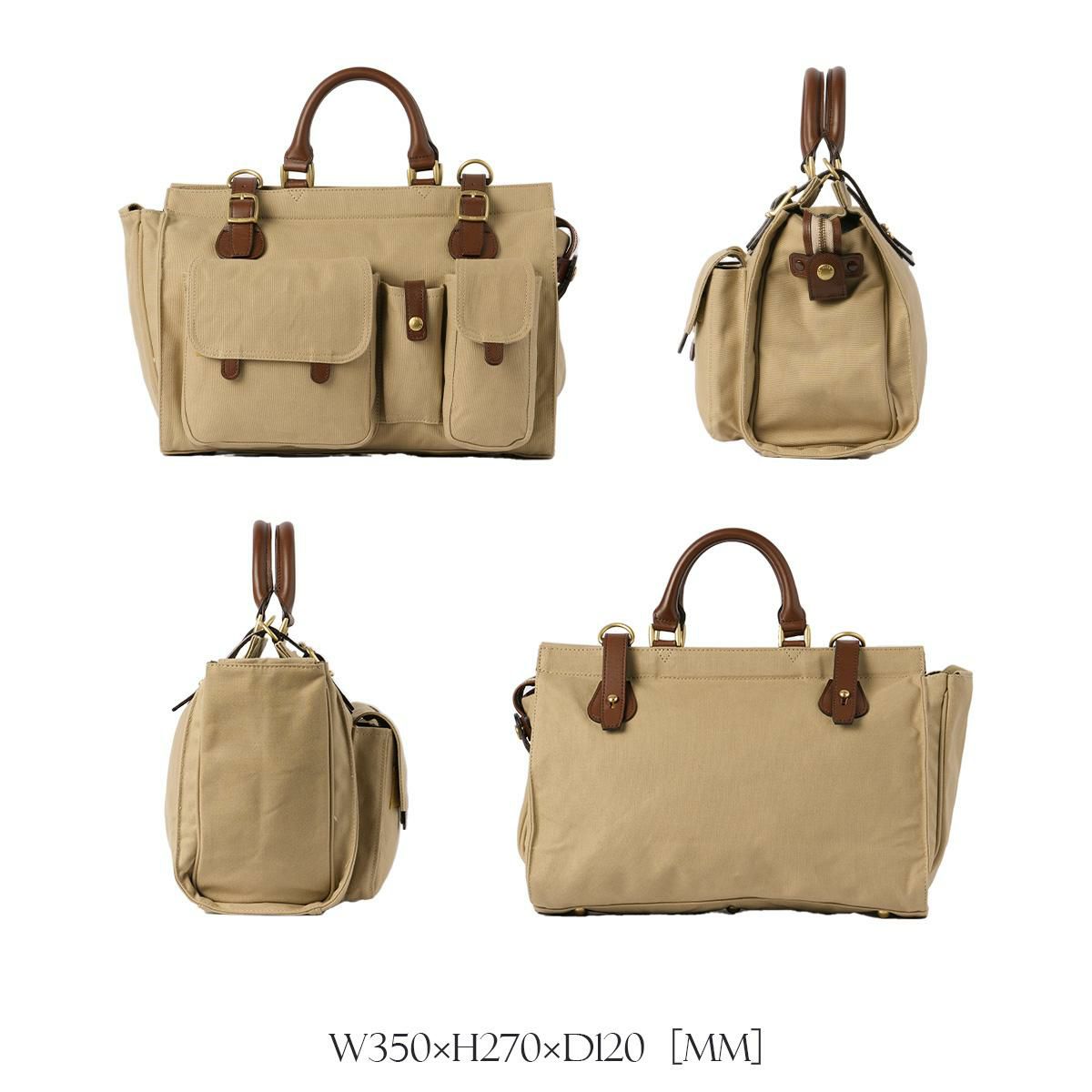 シルバーレイククラブ 帆布シリーズ ボストンバッグ SILVER LAKE CLUB slc-130335