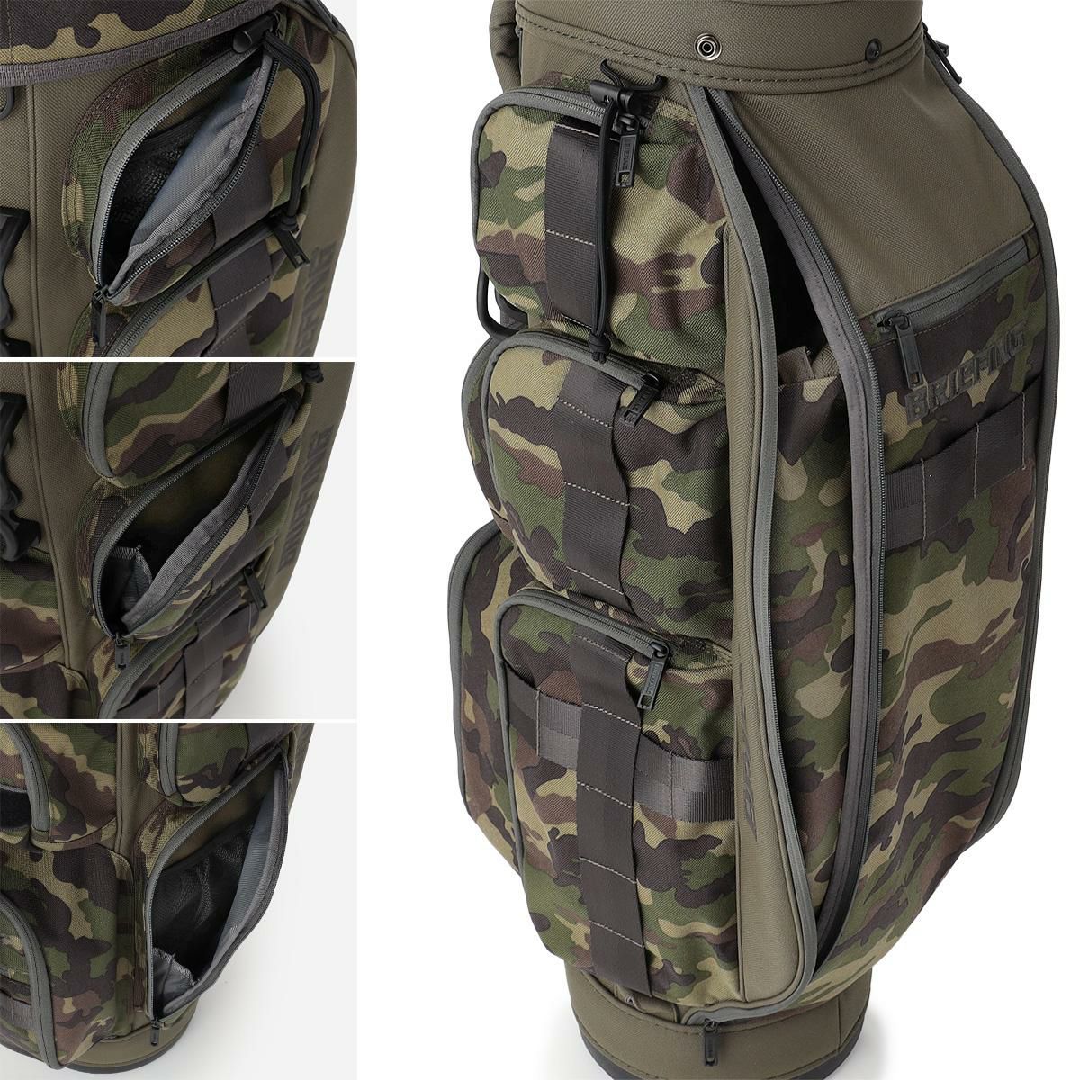 正規取扱店】ブリーフィング ゴルフ CAMO カートキャディバッグ