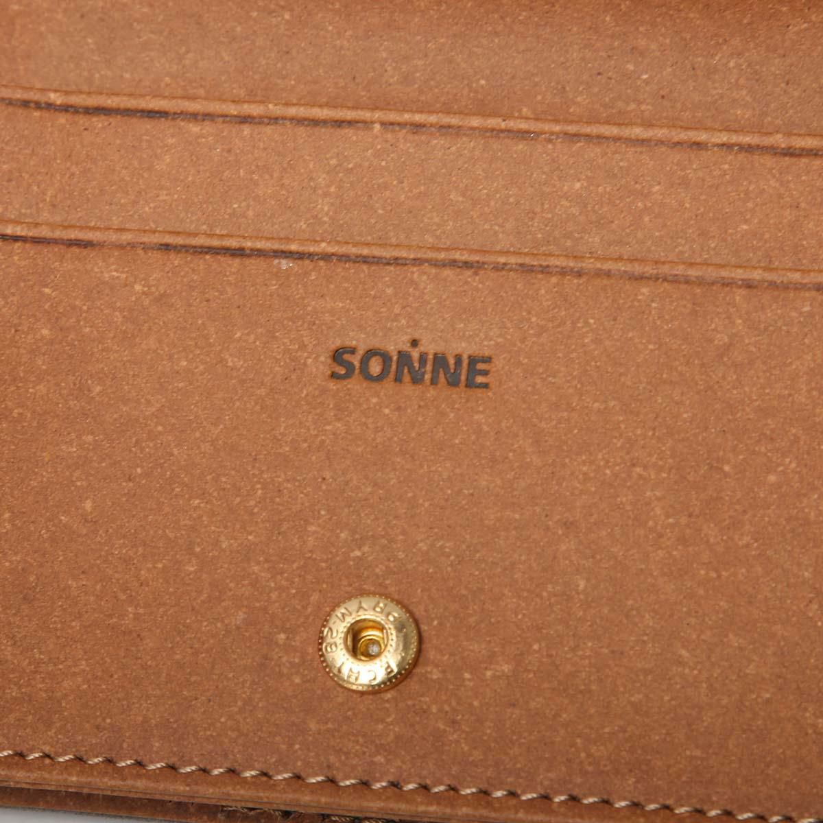 ゾンネ ECOLUX カードケース 名刺入れ SONNE sous004
