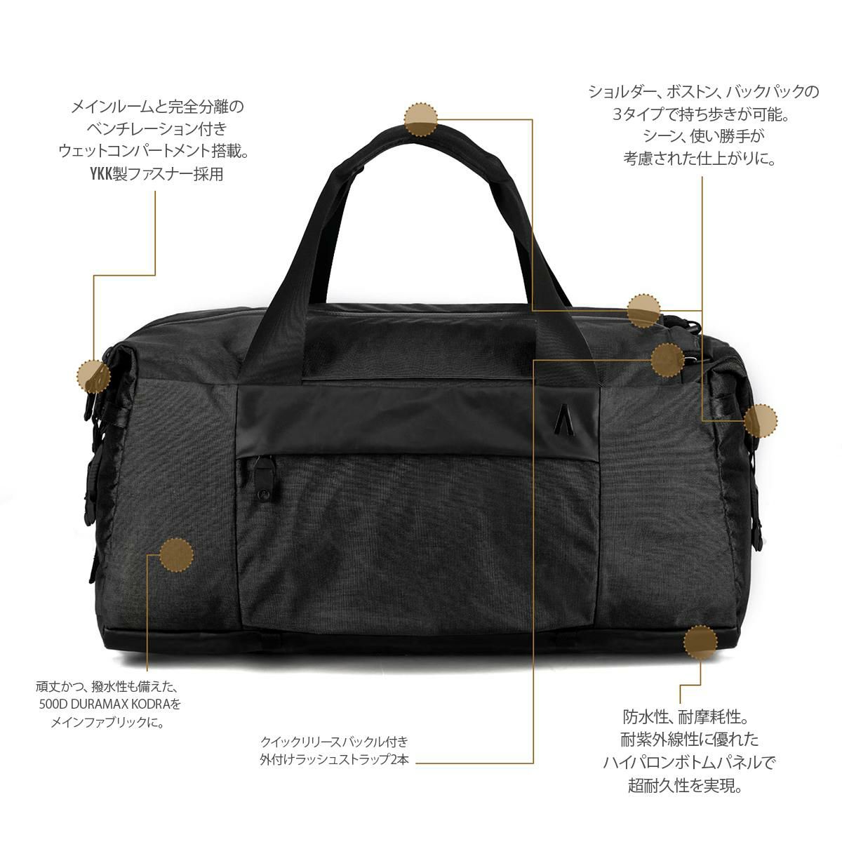 バウンダリー サプライ ERRANT ボストンバッグ バウンダリーサプライ te-erd-01