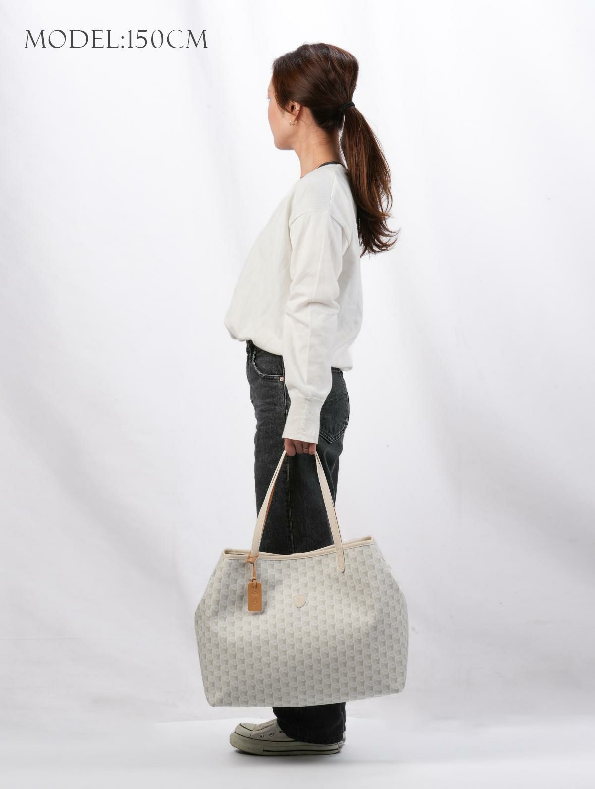 フェリージ モノグラム トートバッグ Felisi 15-20-mm-ld