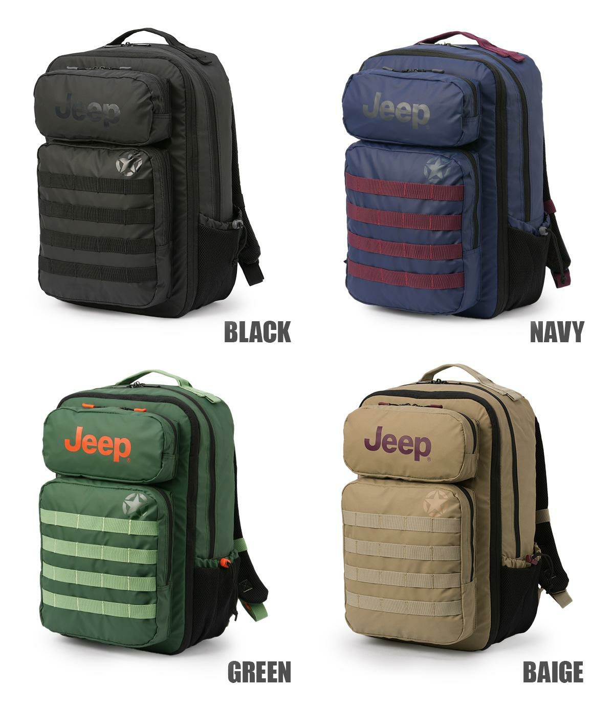 若者に人気のブランド 正規取扱店】ジープ GLACIER リュックサック33L-35L リュック バッグ